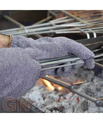 Guante de kevlar para altas temperaturas color gris