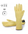 Guantes largos de kevlar anti corte nivel 5 y altas temperaturas 350ºC