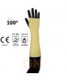 Manguitos de kevlar para altas temperaturas y con nivel 3 anticorte