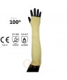 Manguitos de kevlar para altas temperaturas y con nivel 3 anticorte