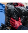 Guante de PVC con dorso cubierto y puño elástico