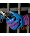 Guante de punto con doble recubrimiento de látex