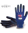 Guantes antiestáticos de nailon y poliuretano