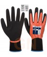 Guante grip impermeable de nylon/nitrilo
