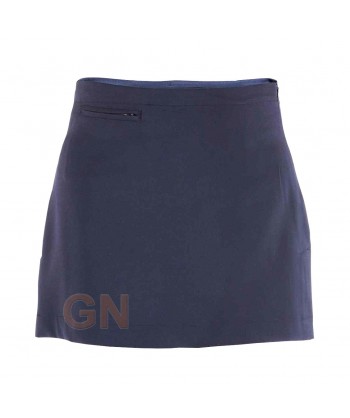 Falda pantalón con bolsillo y cremallera invisible