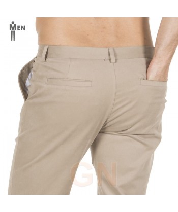 Pantalón chino bielástico para caballero