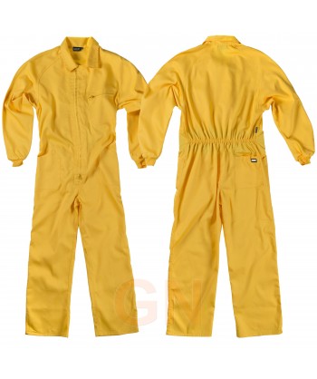 Buzo económico de tergal amarillo