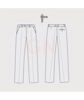 Pantalón elástico semi ajustado de lycra
