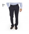 Pantalón semi ajustado de lycra sin pinzas