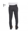Pantalón semi ajustado de lycra sin pinzas