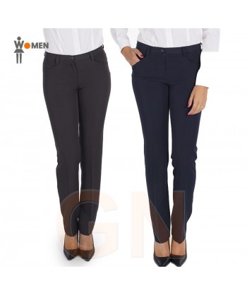 Pantalón ajustado de lycra con bolsillos para mujer