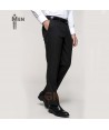 Pantalón de entretiempo, tejido elástico y corte entallado para hombre