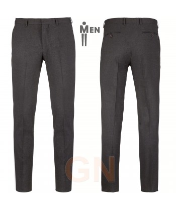 Pantalón de entretiempo, tejido elástico y corte entallado para hombre