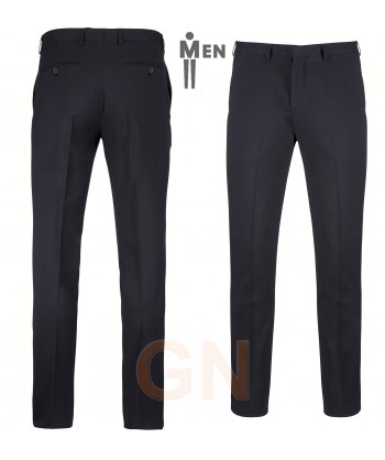 Pantalón de entretiempo, tejido elástico y corte entallado para hombre