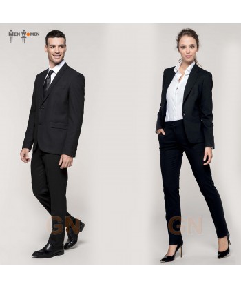 Pantalón de entretiempo, tejido elástico y corte entallado para hombre