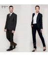 Pantalón de entretiempo, tejido elástico y corte entallado para hombre