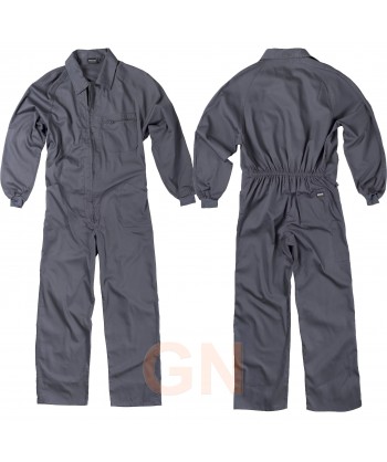 Buzo económico de tergal gris