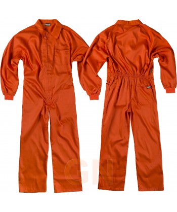 Buzo económico de tergal naranja