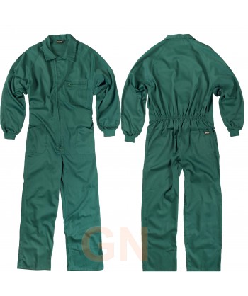 Buzo económico de tergal verde