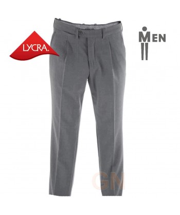 Pantalón traje caballero, regular fit, con una pinza,