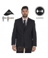 Americana Regular Fit elástica para traje de hombre