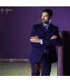 Americana Regular Fit elástica para traje de hombre