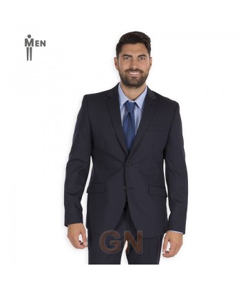 Americana Regular Fit elástica para traje de hombre