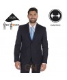 Americana Regular Fit elástica para traje de hombre