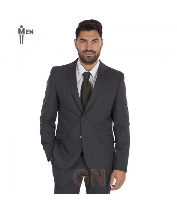 Americana Slim Fit tejido elástico para hombre