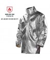 Chaquetón aluminizado y kevlar muy ligero de una capa 3/4, hasta 250 ºC