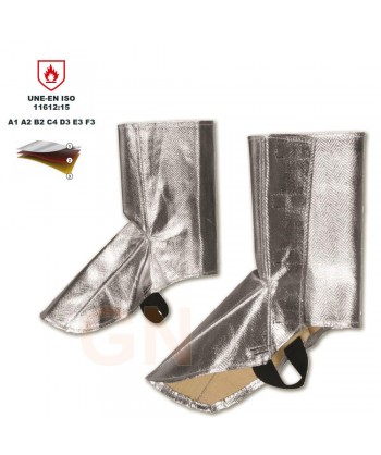Polainas aluminizadas de tres capas