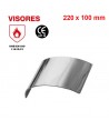 Visor de policarbonato para capuchón aluminizado