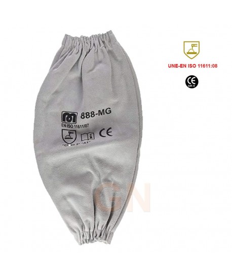 Manguitos al codo para soldadura de serraje gris