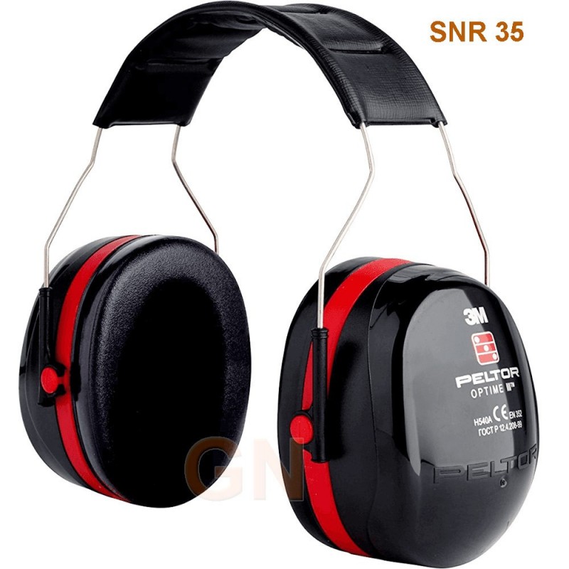 Cascos auditivos 3M Peltor Optime III SNR 35 dB