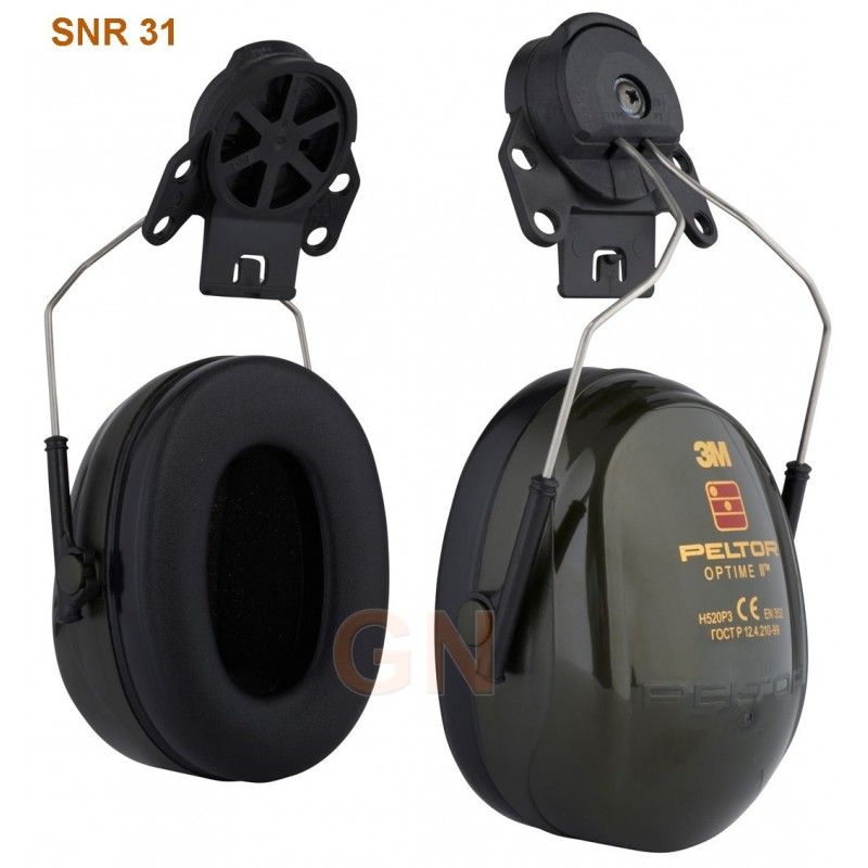 Auricular Peltor Optime II para casco y SNR 31 db
