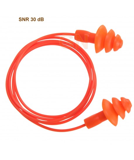 Tapones reutilizables de tpe - snr 23 db-