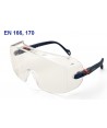 Sobregafas de seguridad de policarbonato incoloro