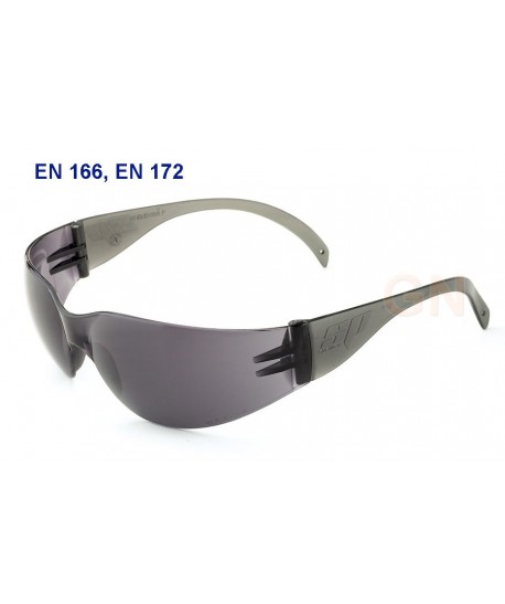 Gafas panorámicas de protección con ocular ahumado