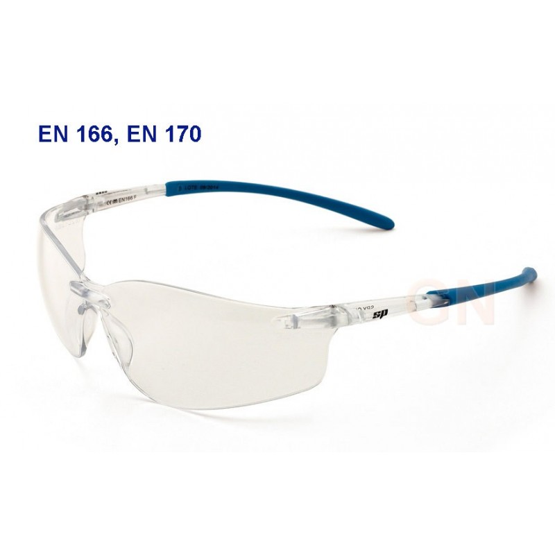 Gafas panorámicas de protección con ocular claro