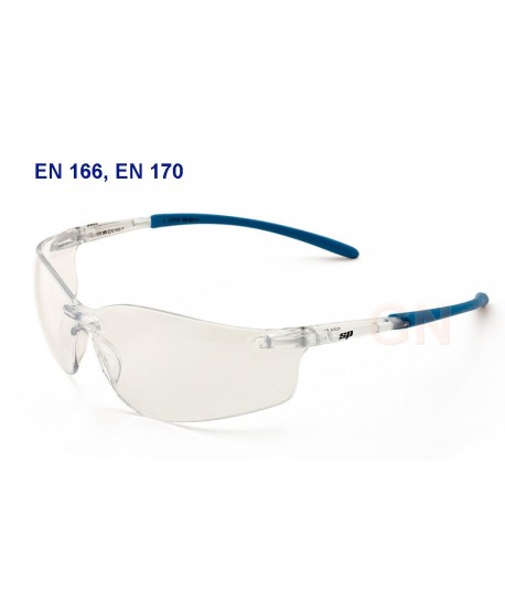 Gafas panorámicas de protección con ocular claro