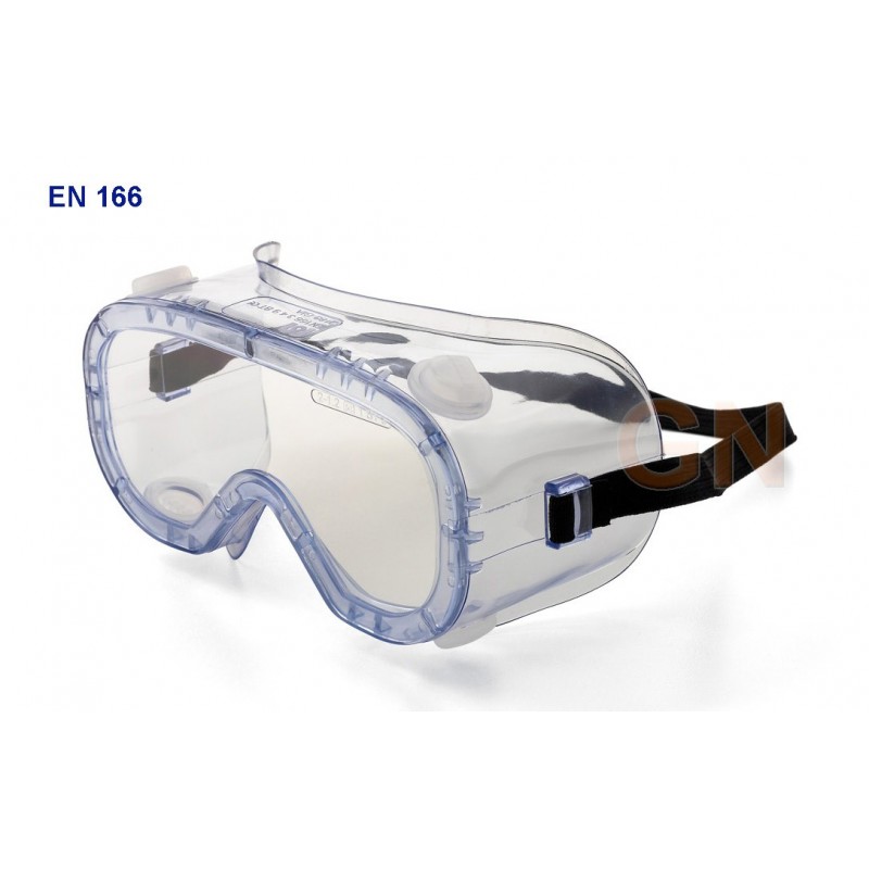 Gafas integrales de protección con ocular claro antiempañante