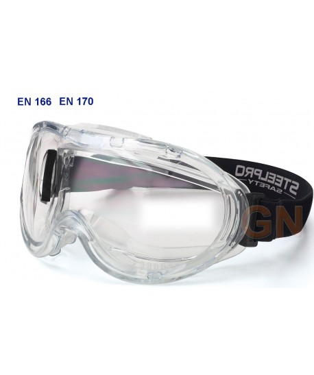 Gafas integrales de protección con ocular claro