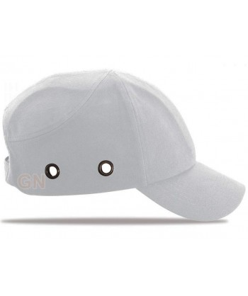Gorra blanca de protección homologada EN 812