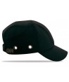 Gorra negra de protección homologada EN 812