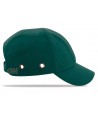 Gorra verde de protección homologada EN 812