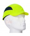 Gorra amarillo alta visibilidad de protección homologada EN 812