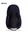 Gorra anti golpes con ventilación de rejilla lateral y visera corta