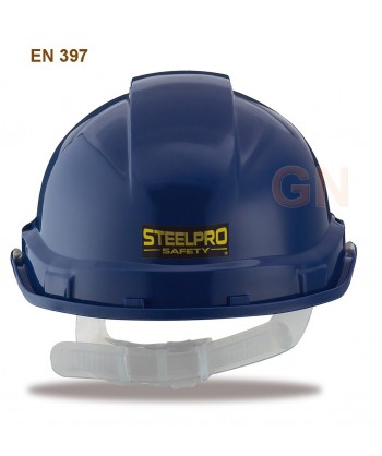 Casco con banda desudadora y ventilado