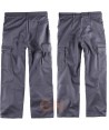 Pantalón multibolsillos ligero de algodón gris