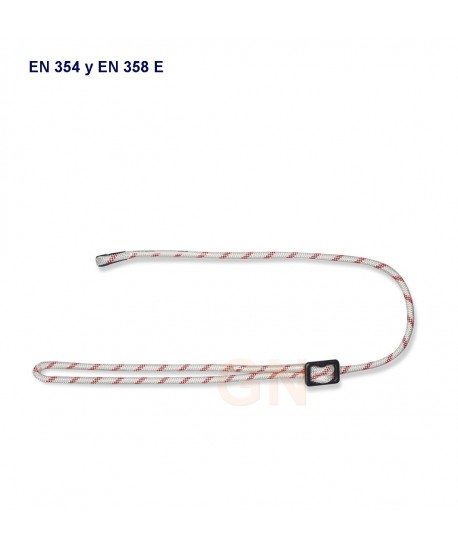 Amarre regulable de posicionamiento de cuerda de 14mm Ø